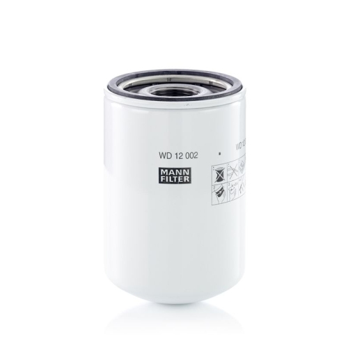 Filtro Sistema Idraulico Di Lavoro Mann-filter WD 12 002 per Fiat Iveco Terex