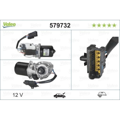 Wiper Motor Valeo 579732 Original Part for Nissan Opel Renault