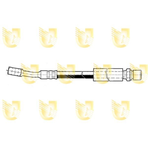 Bremsschlauch Unigom 376949 f&uuml;r Daewoo Opel Vorne