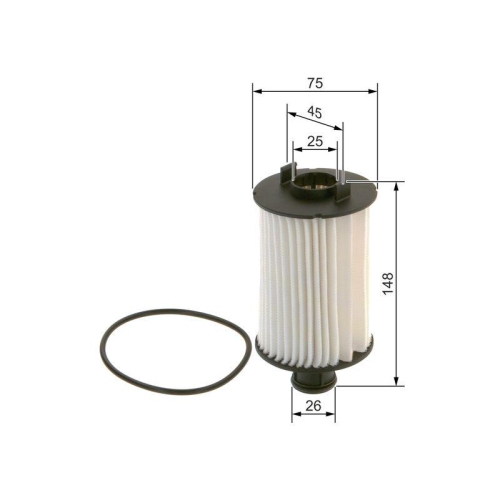 Ölfilter Bosch F026407269 für Ford Jaguar Land Rover