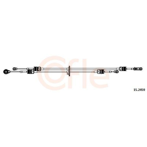 Seilzug Schaltgetriebe Cofle 15.2459 für Ford