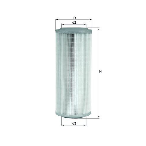 Luftfilter Mahle LX 855 f&uuml;r Fiat Lancia
