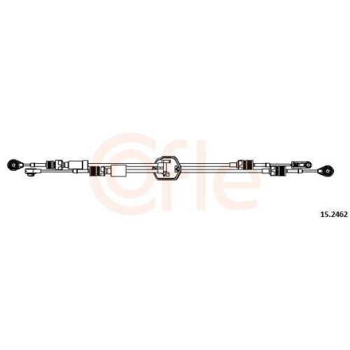 Seilzug Schaltgetriebe Cofle 15.2462 für Ford