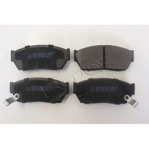 Bremsbelagsatz Scheibenbremse Red-line 27SZ006 f&uuml;r Suzuki Tata Vorderachse
