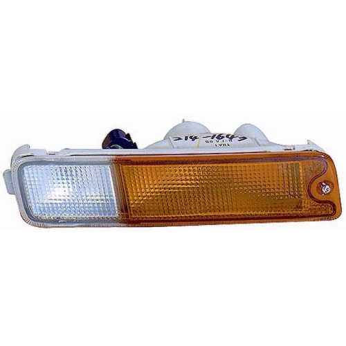 Gruppo Ottico Ant. Rechts Mitsubishi L 200 96 (mod.paraurti) Bianco/arancio