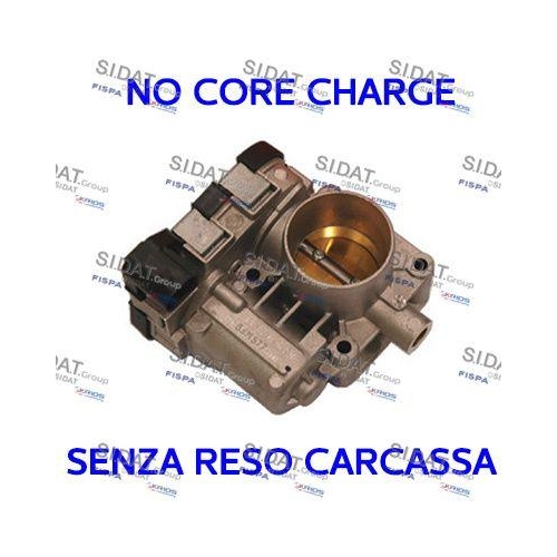 Drosselklappenstutzen Sidat 88.059R f&uuml;r Alfa Romeo Fiat Lancia Ferrari