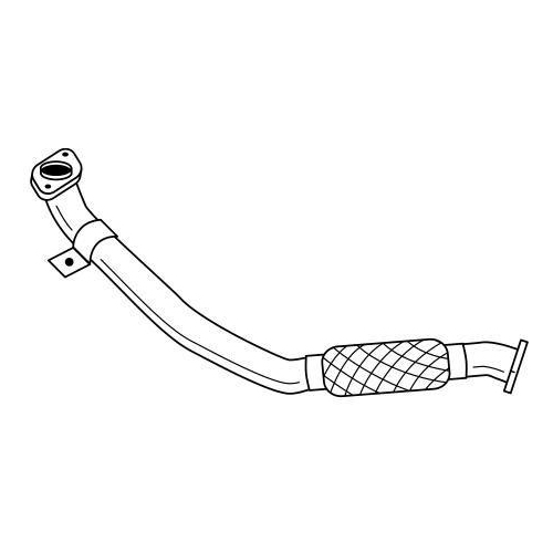 Abgasrohr Sigam 37107 f&uuml;r Mitsubishi Vorne