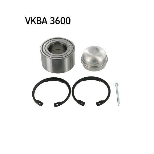 Radlagersatz Skf VKBA 3600 f&uuml;r Opel Vauxhall Vorderachse