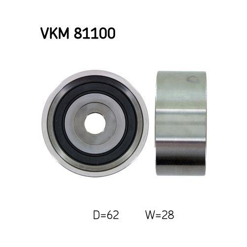 Umlenk /führungsrolle Zahnriemen Skf VKM 81100 für Toyota