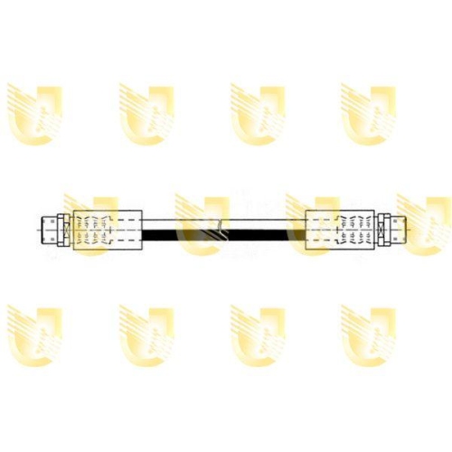 Bremsschlauch Unigom 377076 für Audi Skoda VW Vorne