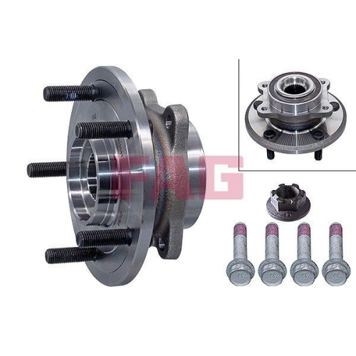 Radlagersatz Schaeffler Fag 713 6909 70 f&uuml;r Dodge Fiat Vorderachse