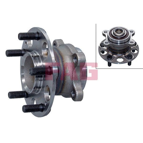 Radlagersatz Schaeffler Fag 713 6270 10 f&uuml;r Honda Hinterachse