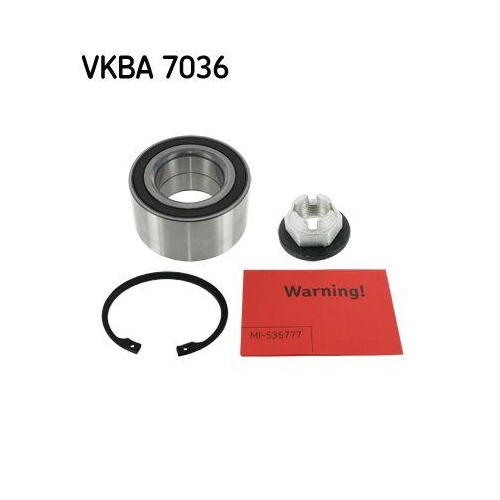 Radlagersatz Skf VKBA 7036 f&uuml;r Citro&euml;n Opel Peugeot Vauxhall Hinterachse
