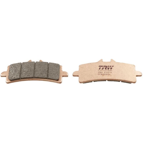 Brake Pad Set Disc Brake Trw MCB858SV Sinter Street for Front Axle