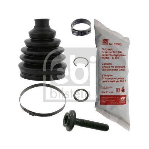 Faltenbalgsatz Antriebswelle Febi Bilstein 15842 f&uuml;r Audi Skoda VW Vorderachse