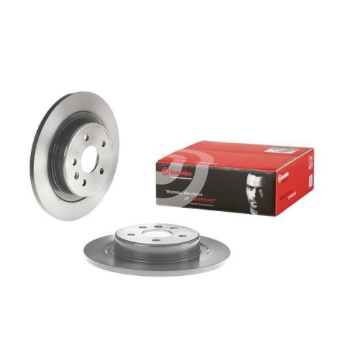 Bremsscheibe Brembo 08.D757.11 Prime Line - Uv Coated f&uuml;r Opel Vauxhall