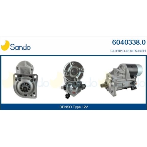 Starter Sando 6040338.0 f&uuml;r Mitsubishi