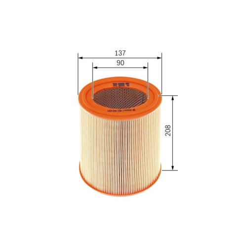 Servicekit 3 Filter Bosch f&uuml;r CITROEN XSARA sxu+5 Liter &Ouml;l 5w30