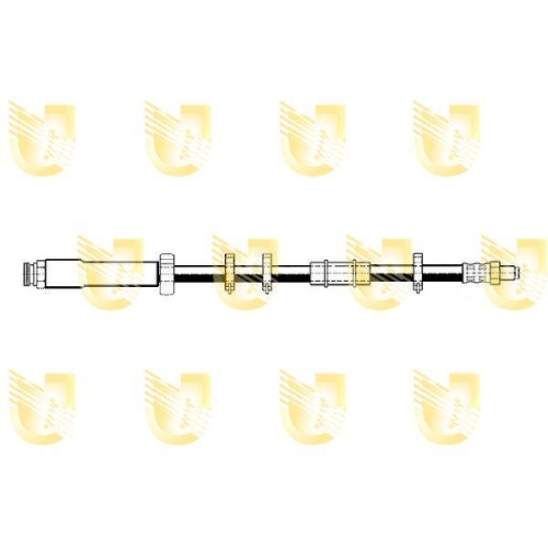 Bremsschlauch Unigom 377086 für Citroën Fiat Peugeot Vorne