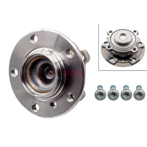 Radlagersatz Schaeffler Fag 713 6495 40 f&uuml;r Bmw Vorderachse