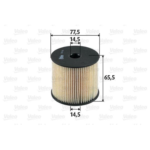 Kraftstofffilter Valeo 587903 f&uuml;r Citro&euml;n Fiat Lancia Peugeot Suzuki
