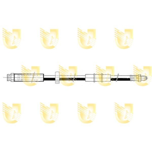 Bremsschlauch Unigom 377088 f&uuml;r Citro&euml;n Fiat Peugeot Vorne