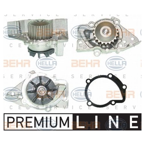 Wasserpumpe Hella 8MP 376 800-651 Behr Hella Service *** Premium Line *** f&uuml;r