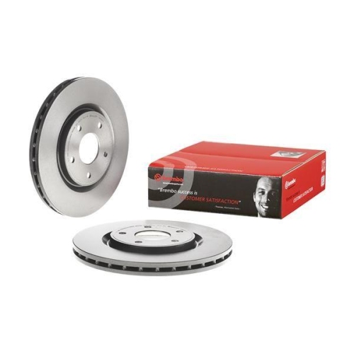 1X Brembo Bremsscheibe Prime Line - Uv Coated f&uuml;r Chrysler Dodge Fiat VW