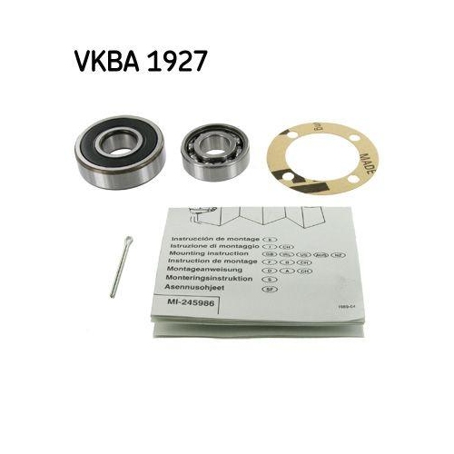 Radlagersatz Skf VKBA 1927 f&uuml;r Bmw Daihatsu Suzuki Hinterachse