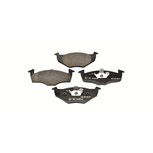 Bremsbelagsatz Scheibenbremse Hella 8DB 355 008-351 f&uuml;r Audi Seat Skoda VW
