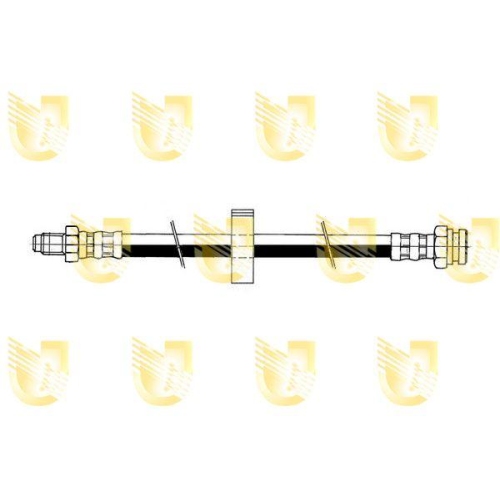 Bremsschlauch Unigom 377090 für Citroën Fiat Opel Peugeot Hinten