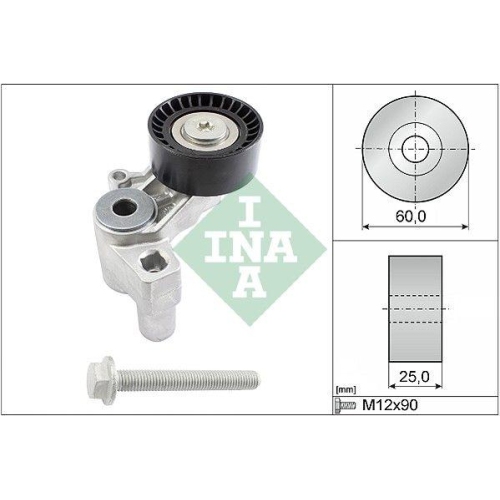Riemenspanner Keilrippenriemen Schaeffler Ina 534 0100 20 für Citroën Fiat