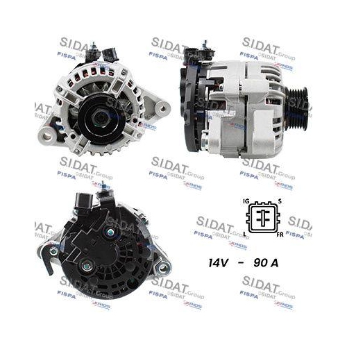 Generator Sidat A12BH0179A2 f&uuml;r Toyota