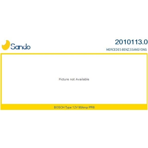 Generator Sando 2010113.0 f&uuml;r Mercedes Benz Mercedes Benz Mercedes Benz
