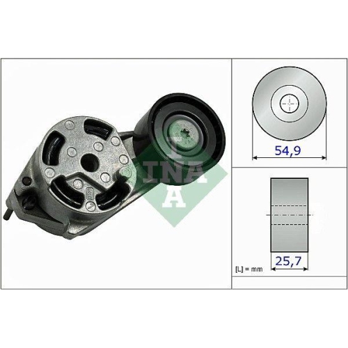 Riemenspanner Keilrippenriemen Schaeffler Ina 534 0516 10 für Bmw Mini