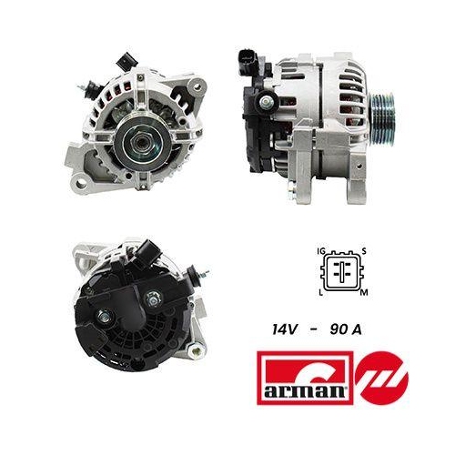 Generator Sidat A12BH0028AS Arman f&uuml;r Toyota