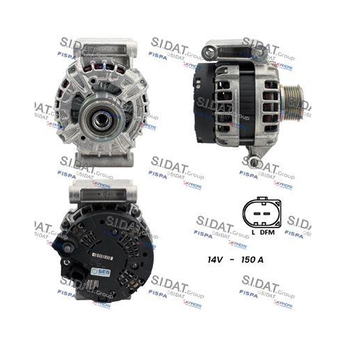 Generator Sidat A12BH0062 f&uuml;r Ford Land Rover
