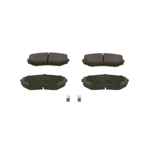 Bremsbelagsatz Scheibenbremse Bosch 0986494375 f&uuml;r Ford Mazda Mitsubishi