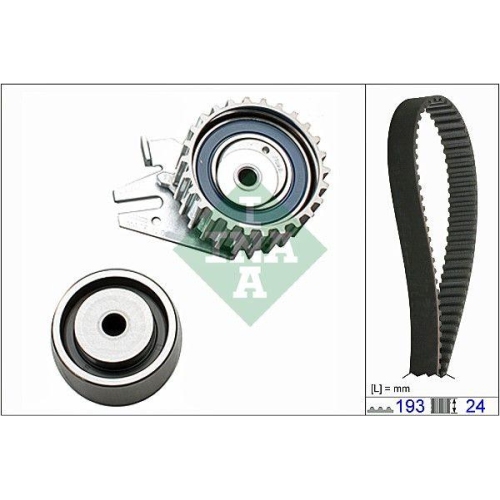 Zahnriemensatz Schaeffler Ina 530 0621 10 f&uuml;r Fiat Lancia