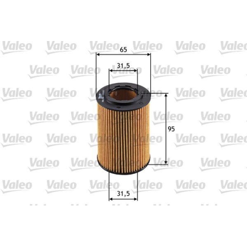 Ölfilter Valeo 586555 für Honda Americanmotors(ford)