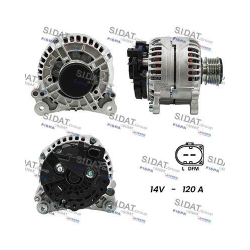 Generator Sidat A12BH0078A2 für Audi Seat Skoda VW Vag