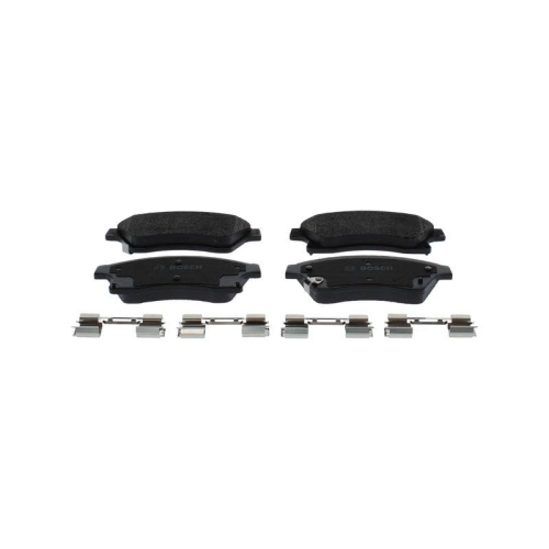 Bremsbelagsatz Scheibenbremse Bosch 0986494644 f&uuml;r Opel Saab Vauxhall Chevrolet