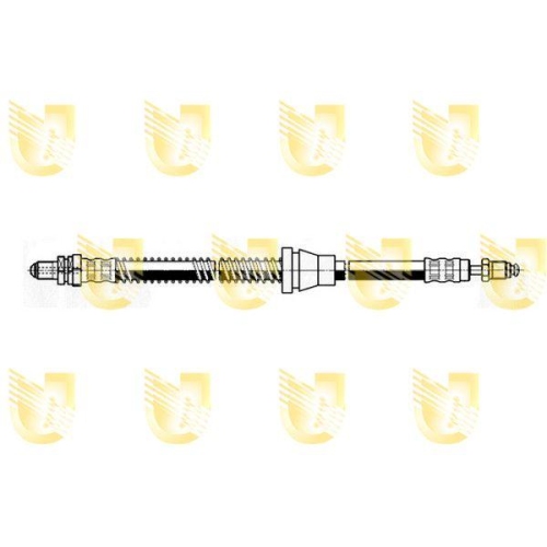 Bremsschlauch Unigom 377240 f&uuml;r Ford Vorderachse Rechts