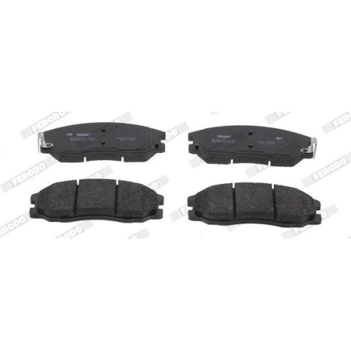 Bremsbelagsatz Scheibenbremse Ferodo FDB1934 Premier Eco Friction f&uuml;r Opel