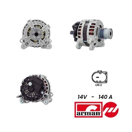 Generator Sidat A12BH0097AS Arman f&uuml;r Audi Seat Skoda VW Vag