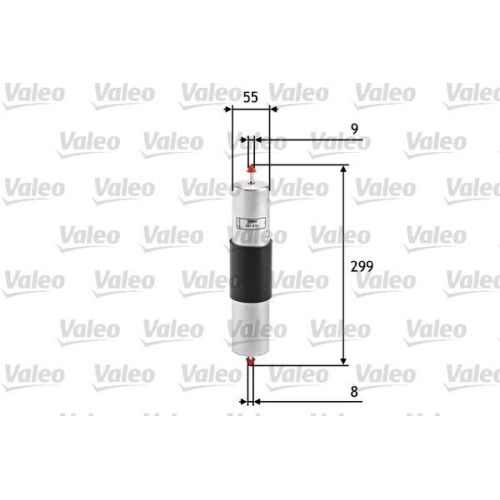 Kraftstofffilter Valeo 587014 für Bmw Kayser