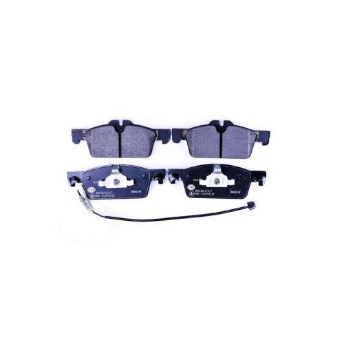 Bremsbelagsatz Scheibenbremse Hella 8DB 355 015-711 f&uuml;r Peugeot Vorderachse