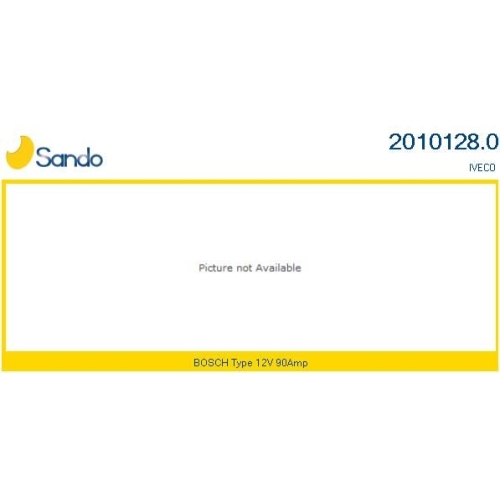Generator Sando 2010128.0 f&uuml;r Iveco