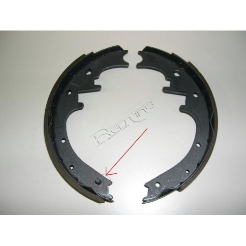 Bremsbackensatz Red-line 47JE001 f&uuml;r Chrysler Hinterachse