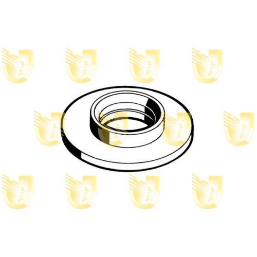 Buchse Stoßdämpfer Unigom 160024 für Fiat Lancia Vorderachse Beidseitig